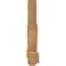Ekena Millwork Kennewick Rough Sawn Timber Gable Bracket, Western Red Cedar, 48"W x 28"H x 4"D x 4"F, 14/12 Pitch GBW048X28X0404KEN00RWR - alternate 5